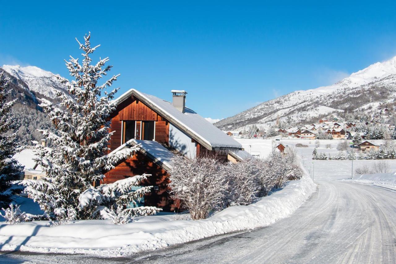Chalet Premium -Acces Pied De Piste En Navette Saint-Chaffrey Exteriör bild