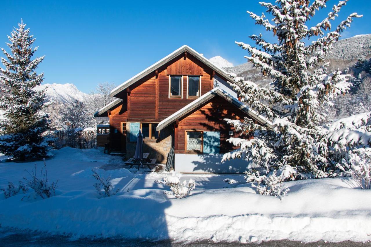 Chalet Premium -Acces Pied De Piste En Navette Saint-Chaffrey Exteriör bild
