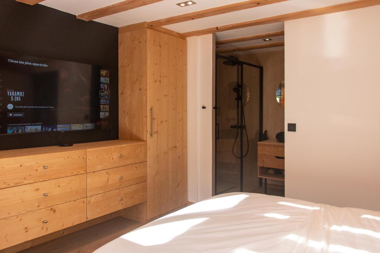 Chalet Premium -Acces Pied De Piste En Navette Saint-Chaffrey Exteriör bild
